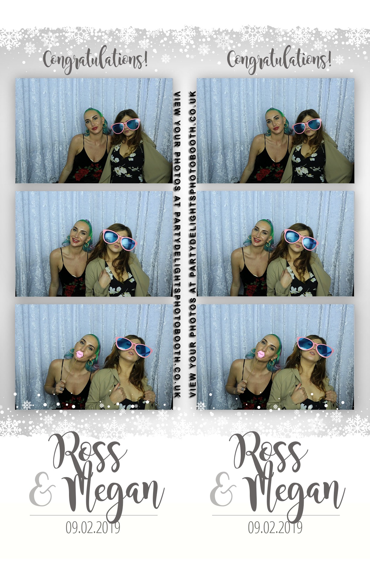 Ross and Megan’s Wedding - Prints | View more photos from the event at gallery.partydelightsphotobooth.co.uk/u/PartyDelightsPhotoBooth/Ross-and-Megan’s-Wedding-Prints